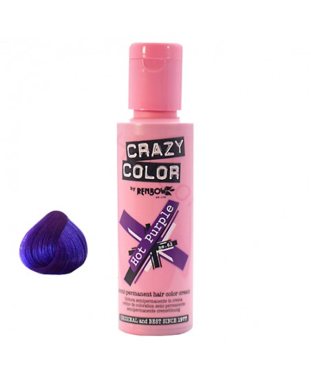 Crazy Color Nº62 Hot Purple 100ml